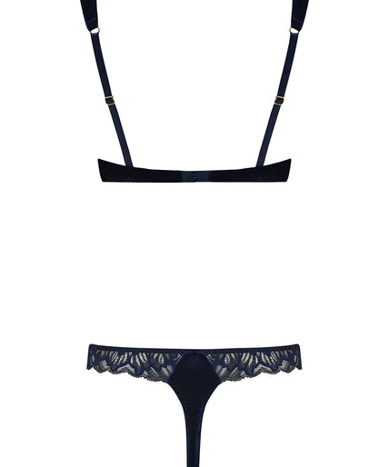 Coco de Mer Azzurra Bandeau Bra