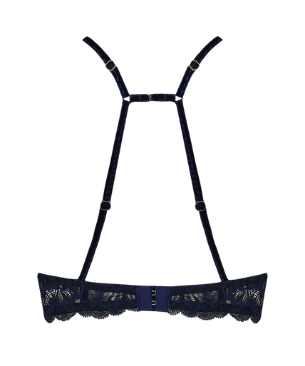 Coco de Mer Azzurra High Neck Balconette Bra