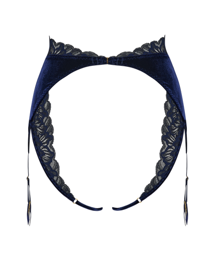 Coco de Mer Azzurra Open Suspender Knicker