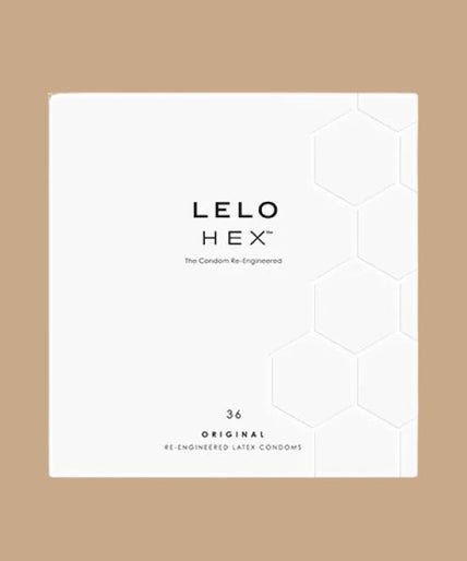 LELO – HEX Condoms Original – 36 Pack - by Pleasurements