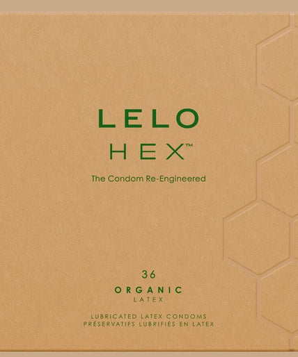 LELO – HEX Organic Condoms – 36 Pack