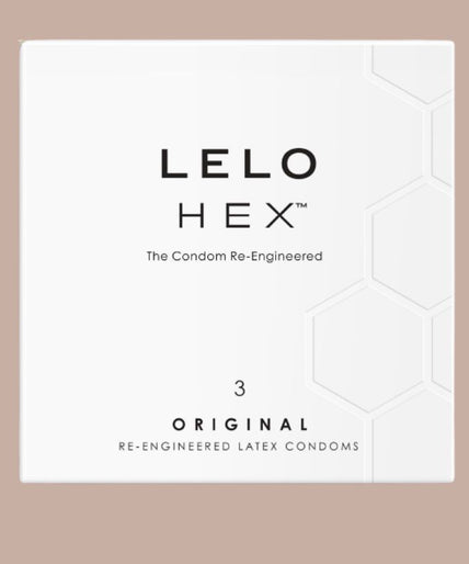 LELO – HEX Condooms Origineel – 3 Stuks