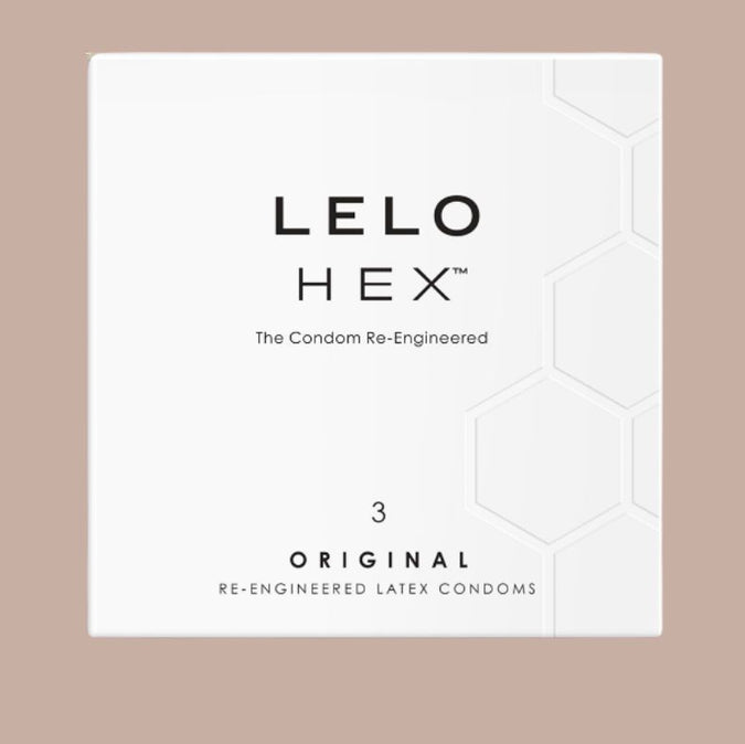 LELO – HEX Condoms Original – 3 Pack