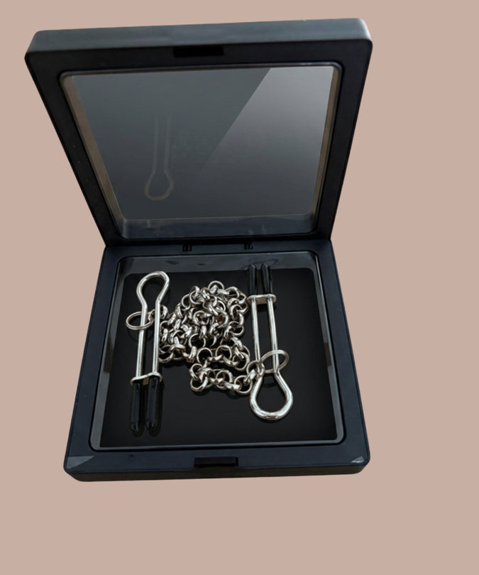 Liebe Seele Silver U Shape Nipple Clamps