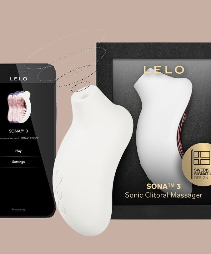 LELO – SONA 3 Sonic Clitoral Massager – Cream