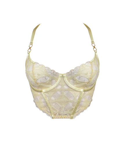 Bordelle Alta Bodice Bra Lemon