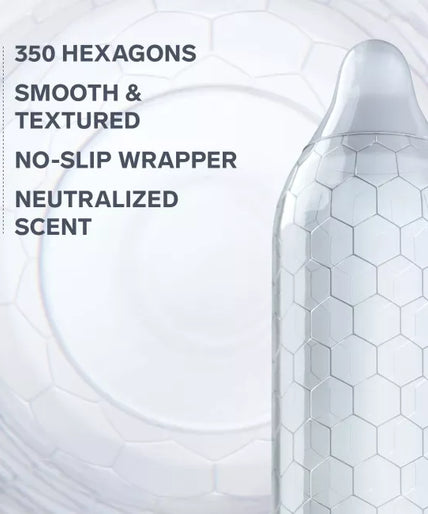 Pleasure nummer 18 van LELO: HEX condooms, originele verpakking van 36 stuks.