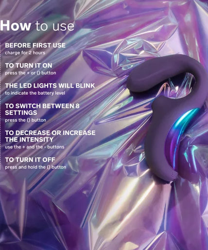 Pleasure nummer 20 van LELO: ENIGMA Wave Black - Sonische vibrator