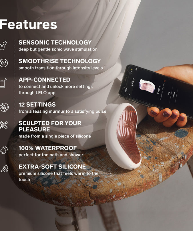 Pleasure nummer 25 van LELO: SONA 3 Wit - Sonische stimulator