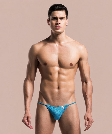 Mob – Aqua Lace Stringtanga Maat L/XL