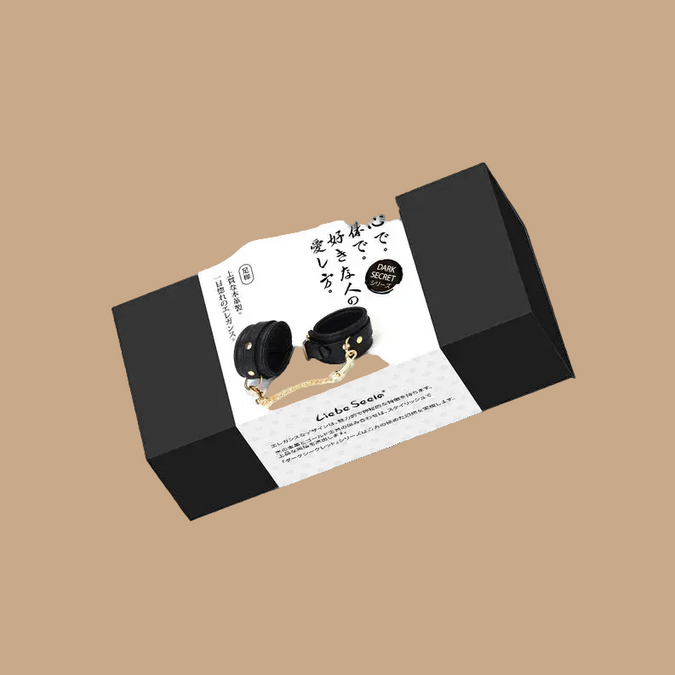 Liebe Seele Dark Secret Leren Enkelboeien - Zwart