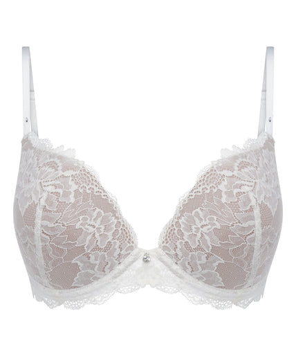 Heavenly Push-Up Bra White