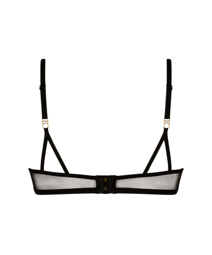 Atelier Amour – Cosmic Dream Underwired Triangle Bra - Black