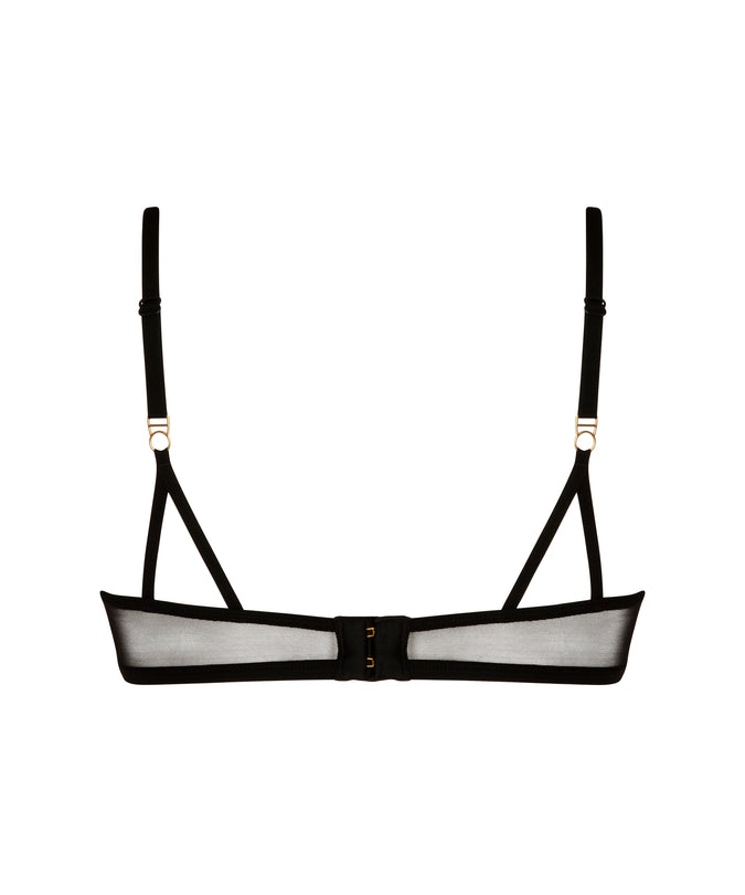 Atelier Amour – Cosmic Dream Underwired Triangle Bra - Black