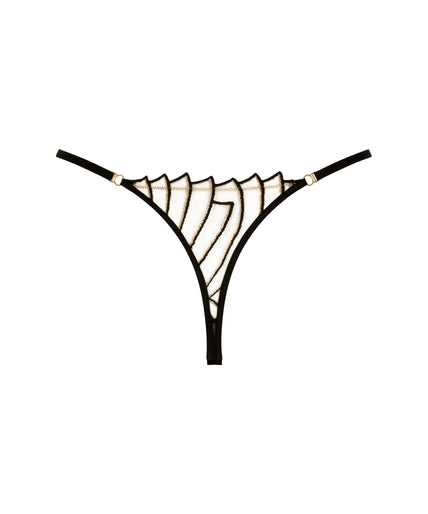 Atelier Amour – Cosmic Dream Thong - Black