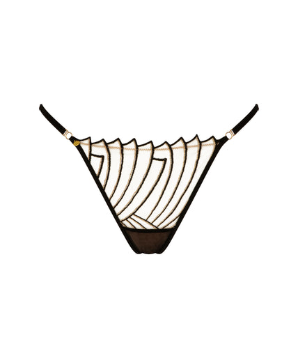 Atelier Amour – Cosmic Dream Thong - Black