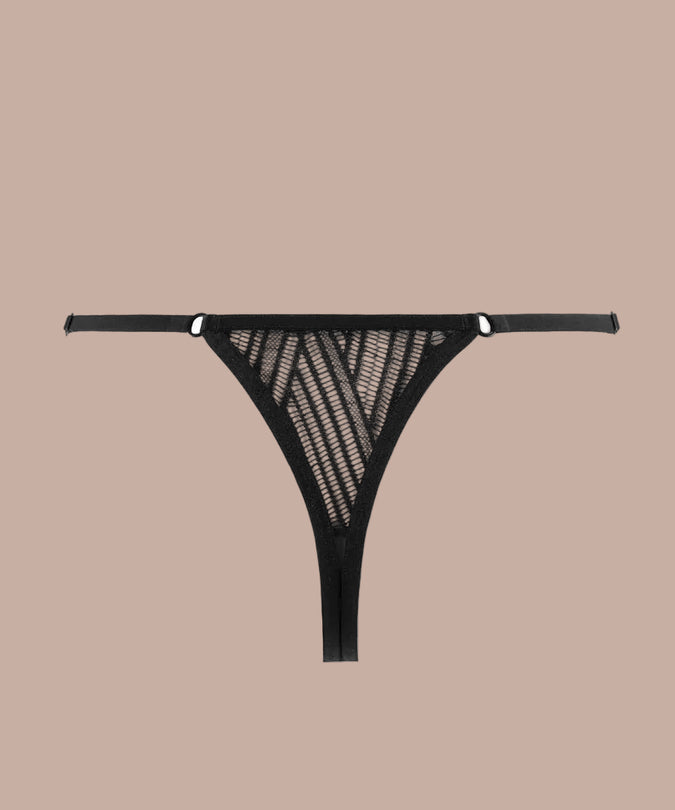 Atelier Amour – Clair Obscur String Black
