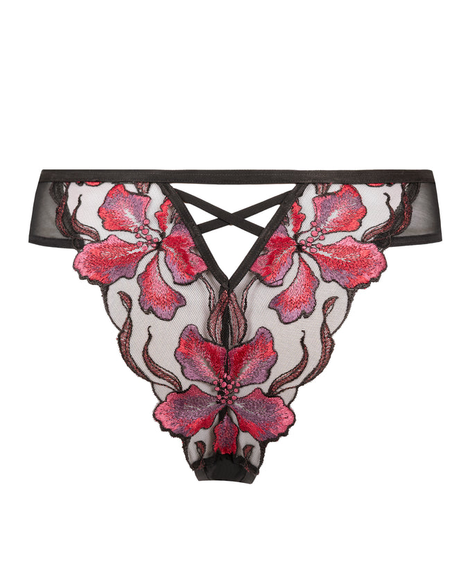 Atelier Amour – Dernier Frisson Tanga - Black & Red