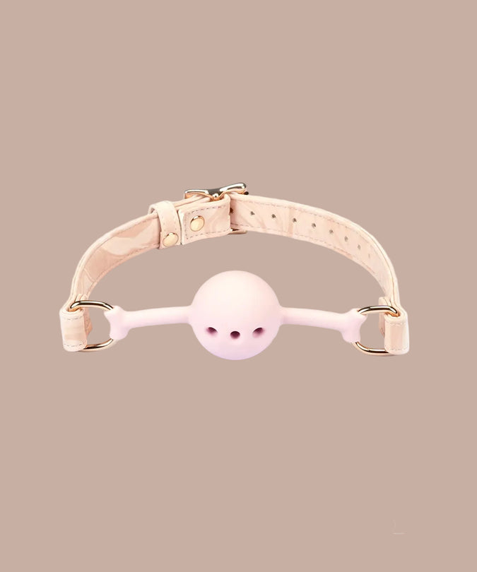 Liebe Seele Boudoir Amor Vegan Ball Gag – Blush Roze