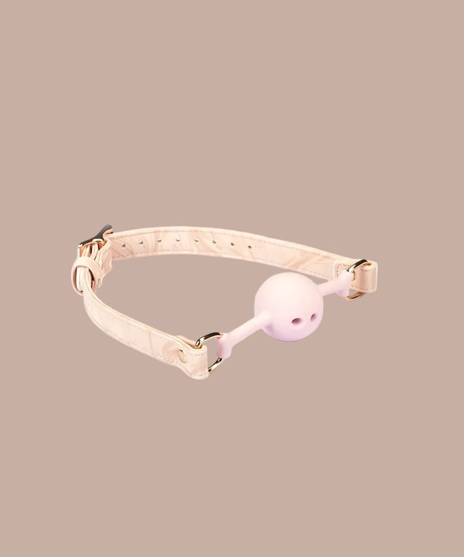 Liebe Seele Boudoir Amor Vegan Ball Gag – Blush Roze