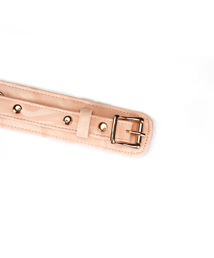 Liebe Seele Boudoir Amor Vegan Collar with Leash – Blush Pink