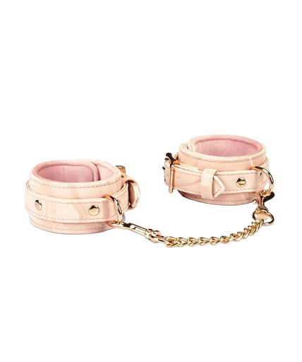 Liebe Seele Boudoir Amor Vegan Leather Handcuffs – Pink