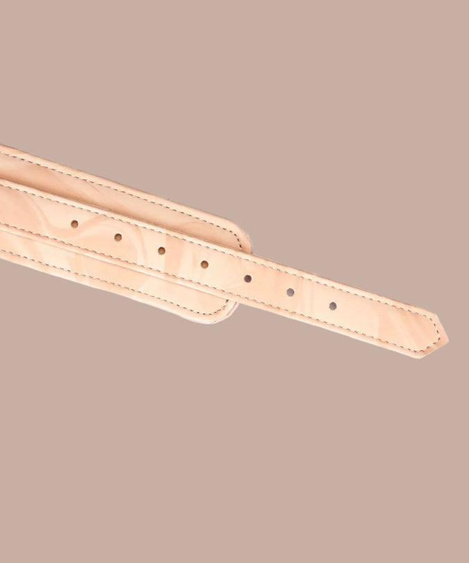 Liebe Seele Boudoir Amor Vegan Ankle Cuffs – Blush Pink