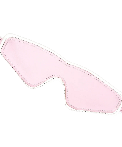 Liebe Seele Fairy Wit & Roze Leren Blinddoek
