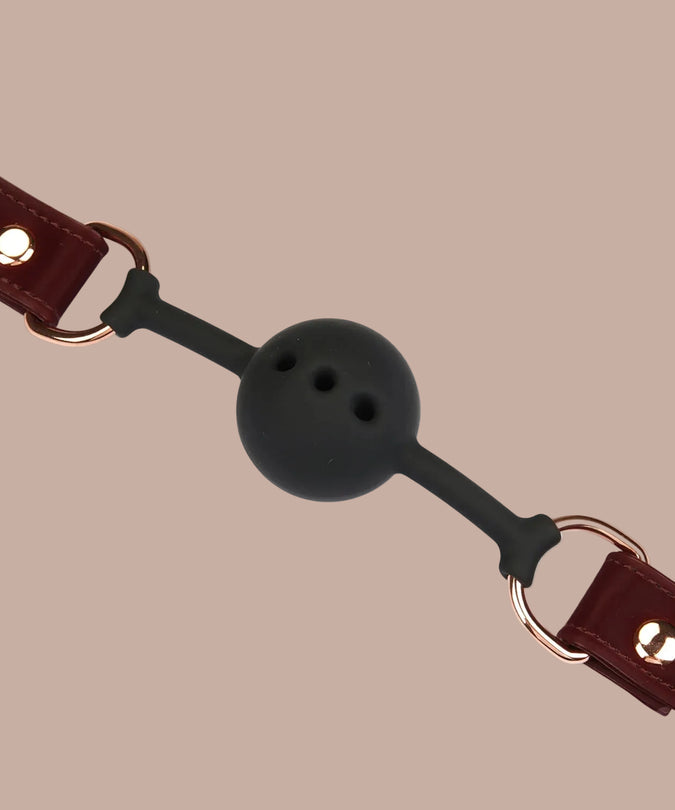 Lieve Ziel – Metallic Shade Vegan Ball Gag