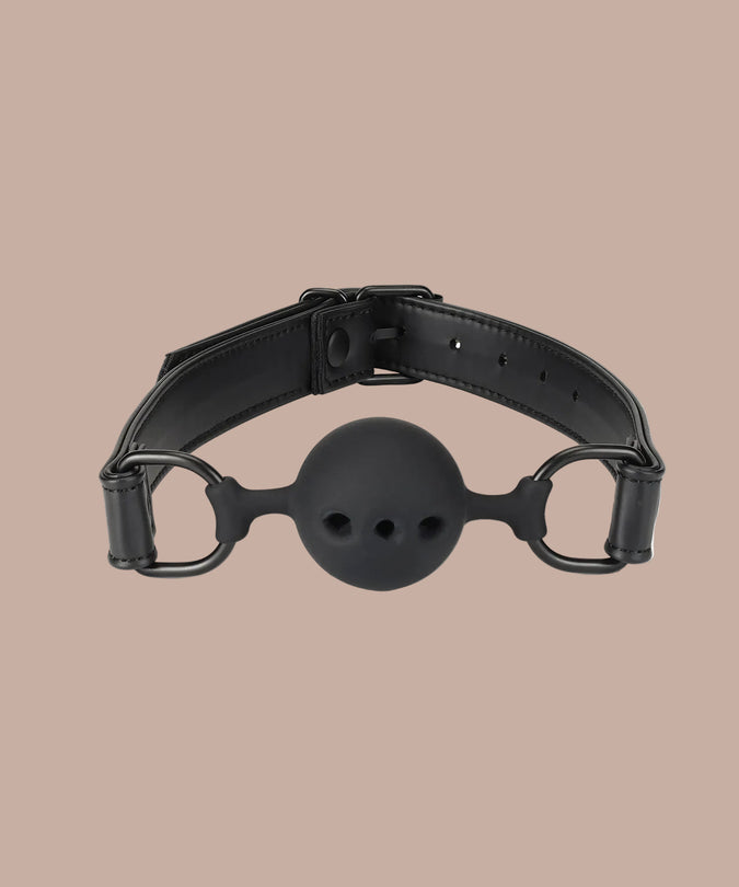 Liebe Seele Vegan Fetish Ball Gag – Black