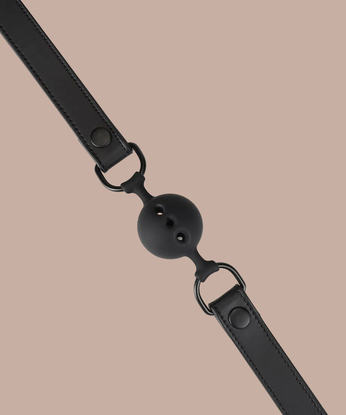 Liebe Seele Vegan Fetish Ball Gag – Black