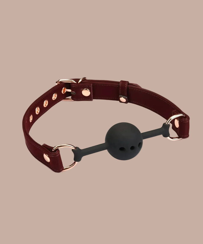 Lieve Ziel – Metallic Shade Vegan Ball Gag