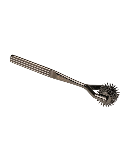 Liebe Seele X-Rose Five Row Wartenberg Pinwheel — Silver