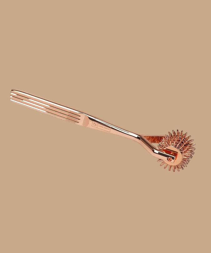 Liebe Seele X-Rose Five Row Wartenberg Pinwheel — Silver