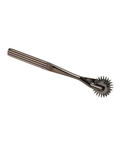 Liebe Seele X-Rose Triple Row Wartenberg Pinwheel — Silver