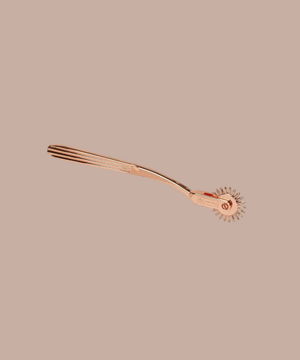 Liebe Seele X-Rose Single Row Wartenberg Pinwheel — Black