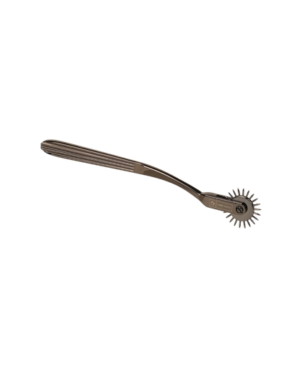Liebe Seele X-Rose Single Row Wartenberg Pinwheel — Silver