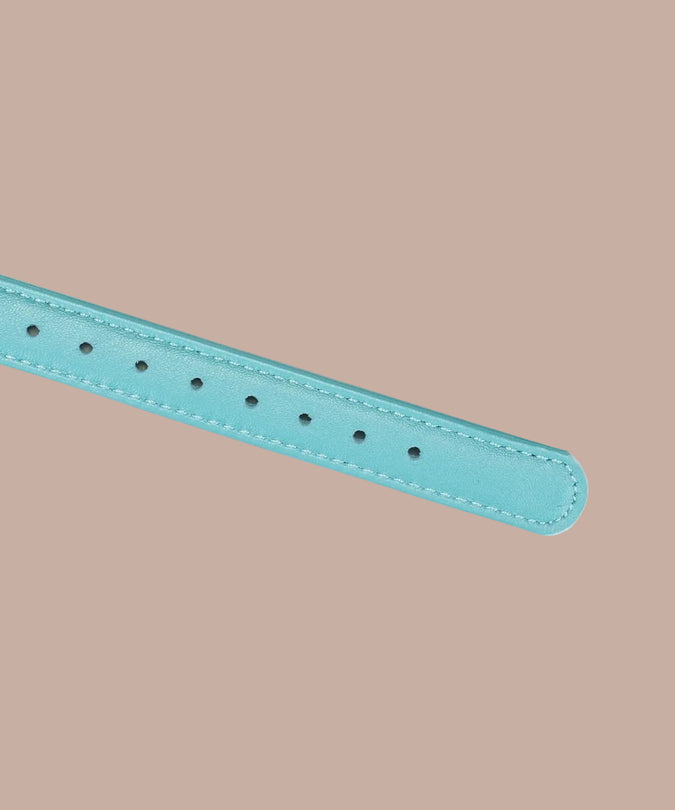 Liebe Seele Siren's Cove Lamb Leather Ball Gag – Blue