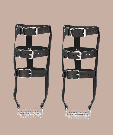 Liebe Seele – Leather High Heel Ankle Harness – 40%
