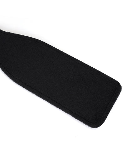 Liebe Seele Lace and Velvet Spanking Paddle – Victorian Garden Dark Red
