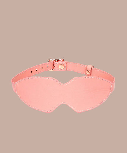 Liebe Seele Pink Dream Leather Blindfold – Pink