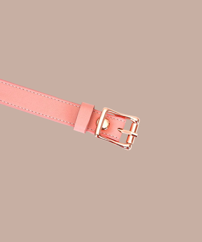 Liebe Seele Pink Dream Leather Blindfold – Pink