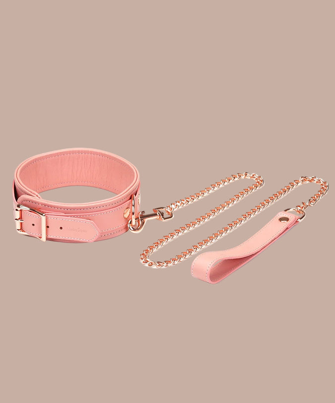 Liebe Seele Pink Dream Collar and Leash – Pink