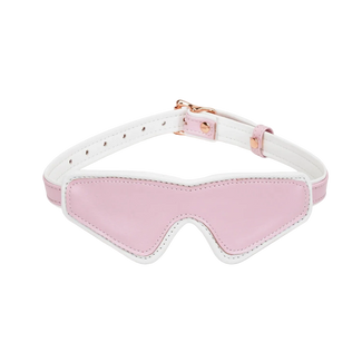 Liebe Seele Fairy Leather Blindfold – Pink & White