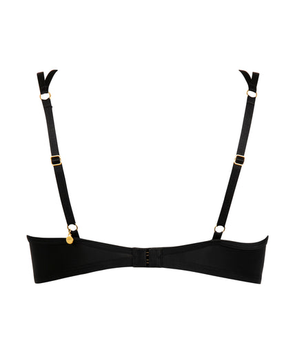 Atelier Amour – Enlace Moi Half Cup Bra Black