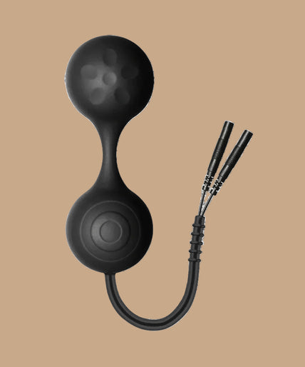 ELECTRASTIM - LULA SILICONE BLACK KEGEL EXCERSISOR