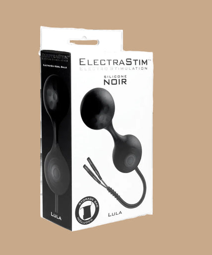 ELECTRASTIM - LULA SILICONE BLACK KEGEL EXCERSISOR