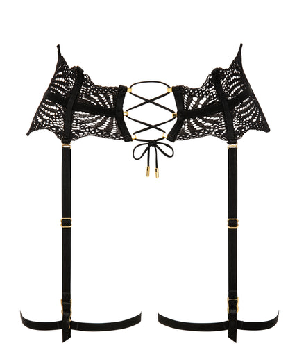 Atelier Amour – Enlace Moi Suspender Belt Black