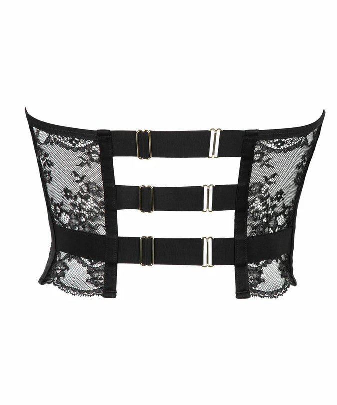 Atelier Amour Evasion Sensuelle Open Bustier – Black