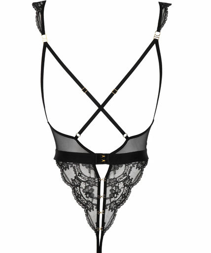 Atelier Amour Evasion Sensuelle Bodysuit – Black